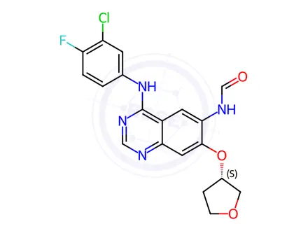 Chemical structure of Afatinib Impurity 208