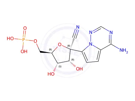 Chemical structure of Remdesivir Phosphate Impurity