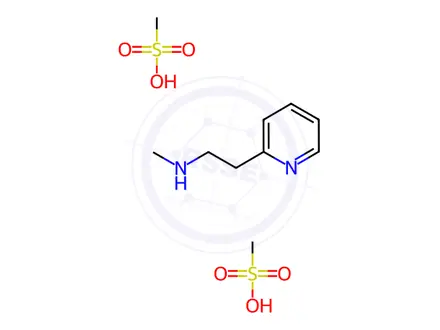 Chemical structure of Betahistine mesylate