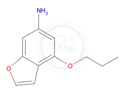 Chemical structure of 4-Propoxybenzofuran-6-amine