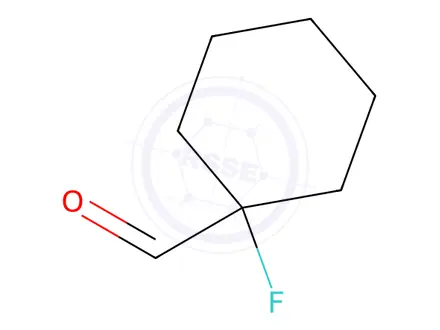 Chemical structure of 1-Fluoro-cyclohexanecarbaldehyde
