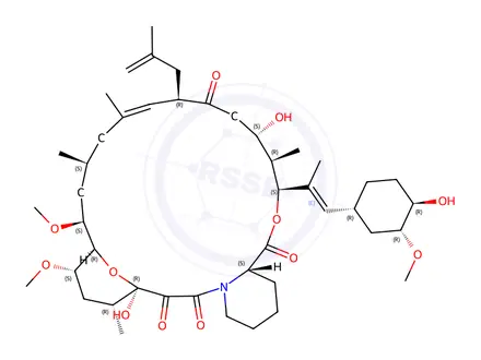 Chemical structure of Tacrolimus impurity 68