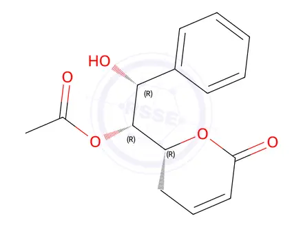 Chemical structure of Goniodiol 7-acetate