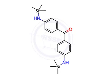 Chemical structure of 4,4'-Bis[(trimethylsilyl)amino]benzophenone