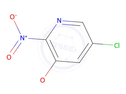Chemical structure of 5-Chloro-3-methoxy-2-nitropyridine