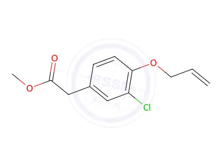 Chemical structure of Alclofenac Methyl Ester
