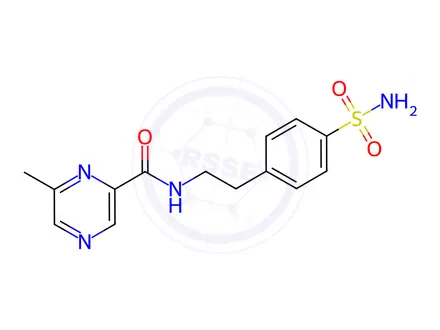 Chemical structure of Glipizide EP Impurity D (Glipizide USP Related Compound B)