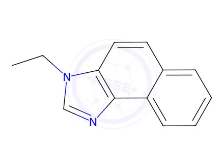 Chemical structure of 3H-Naphth[1,2-d]imidazole,3-ethyl-(8CI,9CI)