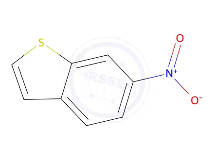 Chemical structure of 6-Nitro-benzo[b]thiophene