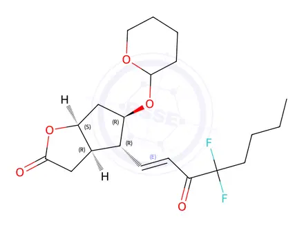 Chemical structure of Lubiprostone Impurity 10