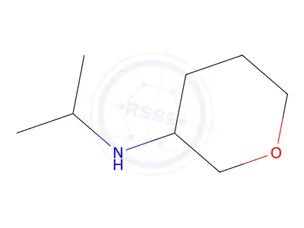 Chemical structure of n-(Propan-2-yl)oxan-3-amine