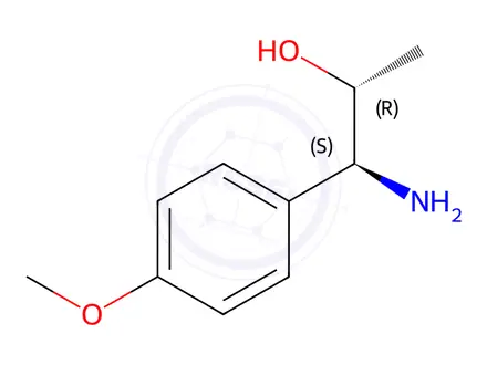 Chemical structure of (1S,2R)-1-AMINO-1-(4-METHOXYPHENYL)PROPAN-2-OL