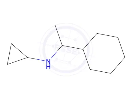 Chemical structure of N-(1-cyclohexylethyl)cyclopropanamine