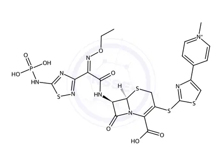 Chemical structure of [13C,2H3]-Ceftaroline