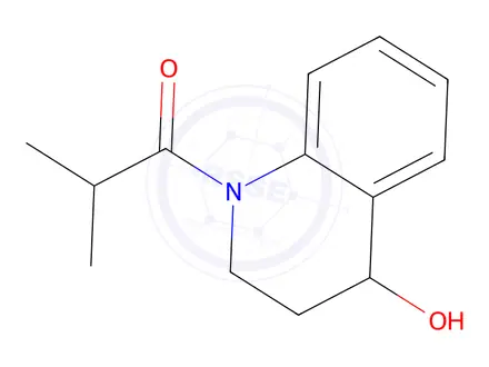 Chemical structure of 1-(4-Hydroxy-3,4-dihydroquinolin-1(2h)-yl)-2-methylpropan-1-one