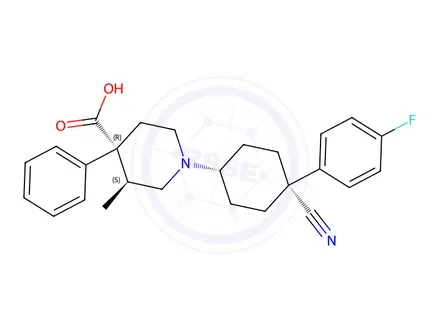 Chemical structure of Levocabastine