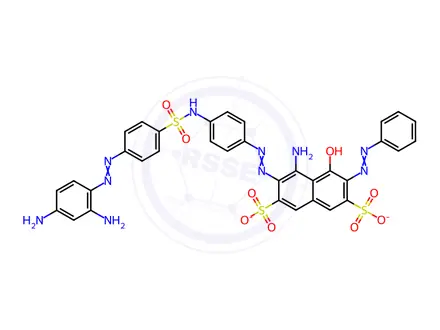 Chemical structure of Acid Black 234