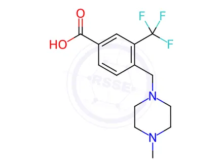 Chemical structure of Flumatinib Impurity 2(Hydrochloride)