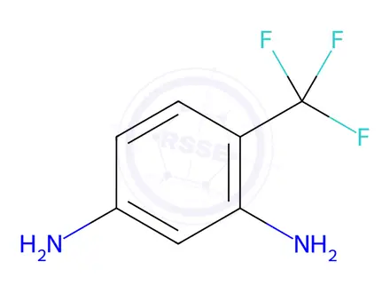 Chemical structure of 4-(Trifluoromethyl)benzene-1,3-diamine dihydrochloride