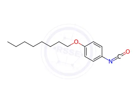 Chemical structure of 4-(OCTYLOXY)PHENYL ISOCYANATE