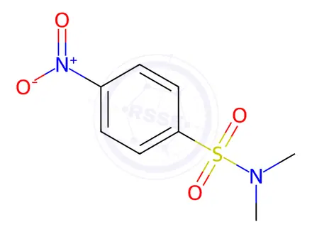 Chemical structure of N,N-Dimethyl-4-nitrobenzenesulfonamide