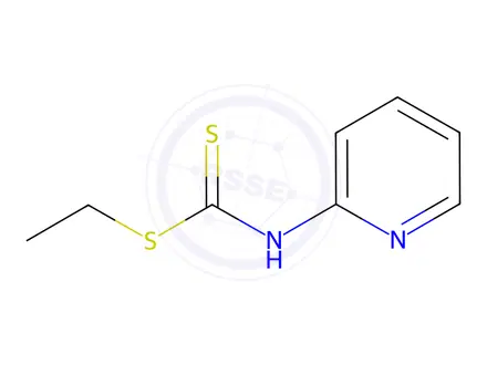 Chemical structure of Ethyl 2-Pyridyldithiocarbamate