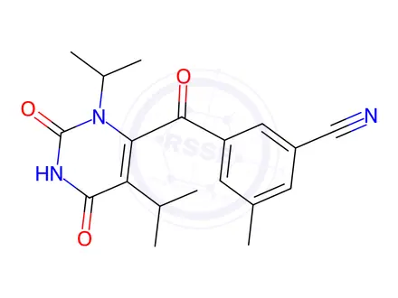 Chemical structure of Ainuovirine Impurity 4