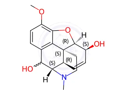 Chemical structure of Codeine Phosphate Impurity 5 (Codeine Phosphate EP Impurity E)