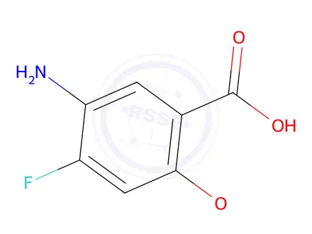 Chemical structure of 5-AMino-4-fluoro-2-Methoxy-benzoic acid