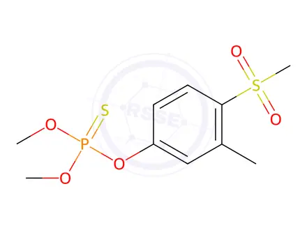 Chemical structure of Fenthion-sulfone