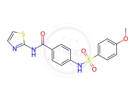 Chemical structure of Phthalylsulfathiazole Impurity 221