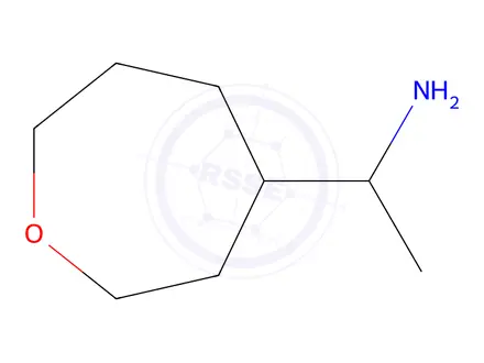 Chemical structure of 1-(oxepan-4-yl)ethanamine