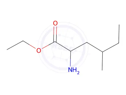 Chemical structure of Ethyl 2-amino-4-methylhexanoate