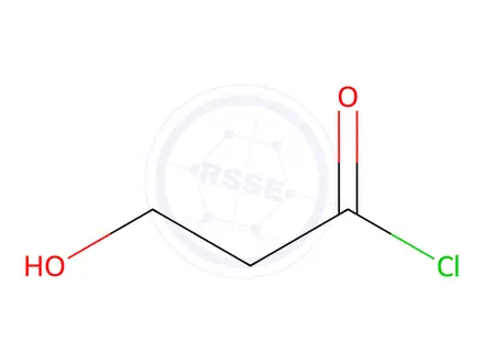 Chemical structure of 3-Hydroxypropanoyl Chloride