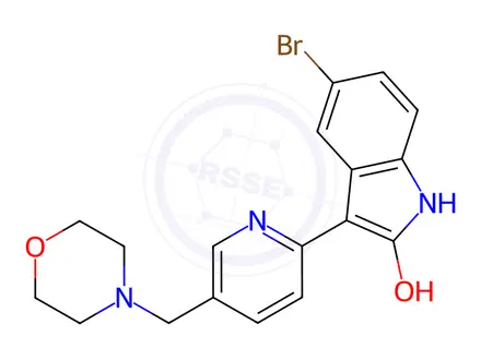 Chemical structure of AZD 1080 Impurity 10