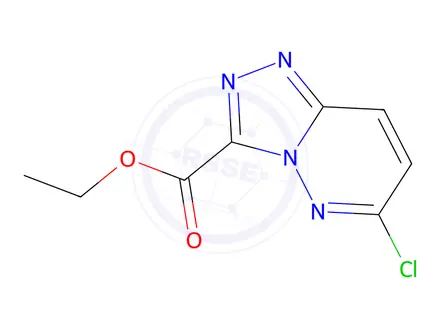 Chemical structure of Ethyl 6-Chloro-[1,2,4]triazolo[4,3-b]pyridazine-3-carboxylate