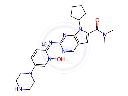 Chemical structure of Ribociclib Impurity 80