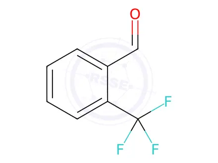 Chemical structure of 2-(Trifluoromethyl)Benzaldehyde