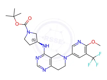 Chemical structure of Leniolisib Impurity 21