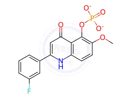 Chemical structure of TRX818 Sodium