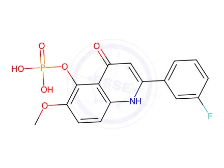 Chemical structure of Foslinanib