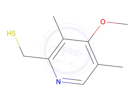 Chemical structure of N-(4-Methoxy-3,5-diMethyl-2-pyridinyl)Methyl OMeprazole Sulfide