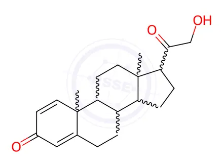 Chemical structure of (8S,9S,10R,13S,14S,17S)-17-(2-hydroxyacetyl)-10,13-dimethyl-6,7,8,9,10,11,12,13,14,15,16,17-dodecahydro-3H-cyclopenta[a]phenanthren-3-one