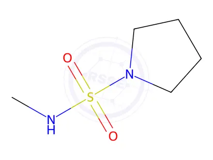 Chemical structure of N-Methylpyrrolidine-1-sulfonamide