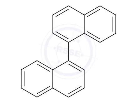 Chemical structure of 1,1’-Binaphthalene