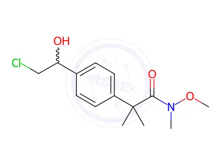 Chemical structure of Bilastine Impurity 167
