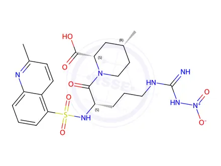 Chemical structure of Argatroban Impurity 57