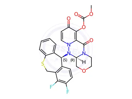 Chemical structure of Baloxavir Impurity 81
