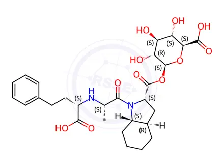 Chemical structure of Trandolapril Impurity 22