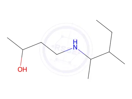 Chemical structure of 4-((3-Methylpentan-2-yl)amino)butan-2-ol